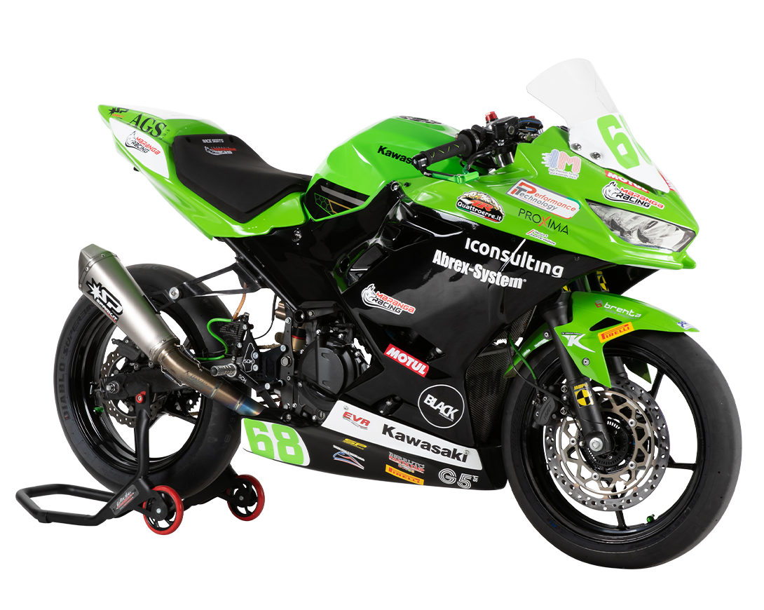 Bike model different angle